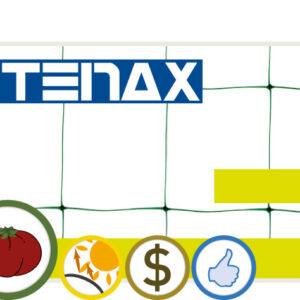 Шпалерная сетка TENAX HORTINET зеленая